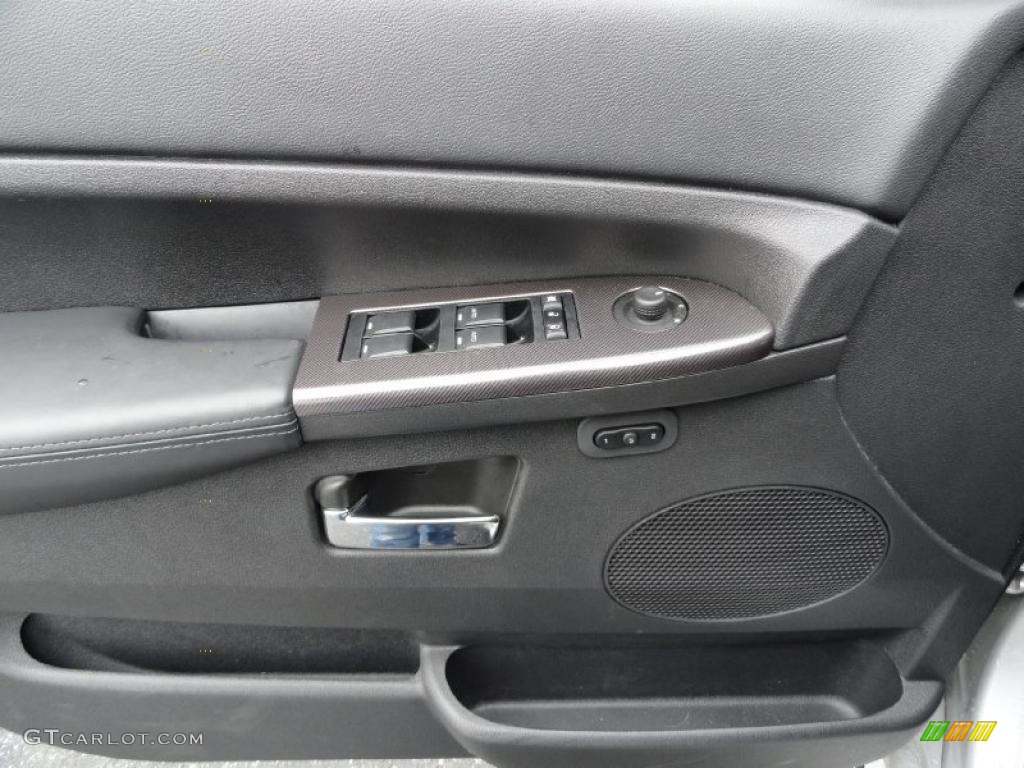 2010 Jeep Grand Cherokee SRT8 4x4 Dark Slate Gray Door Panel Photo #39392350