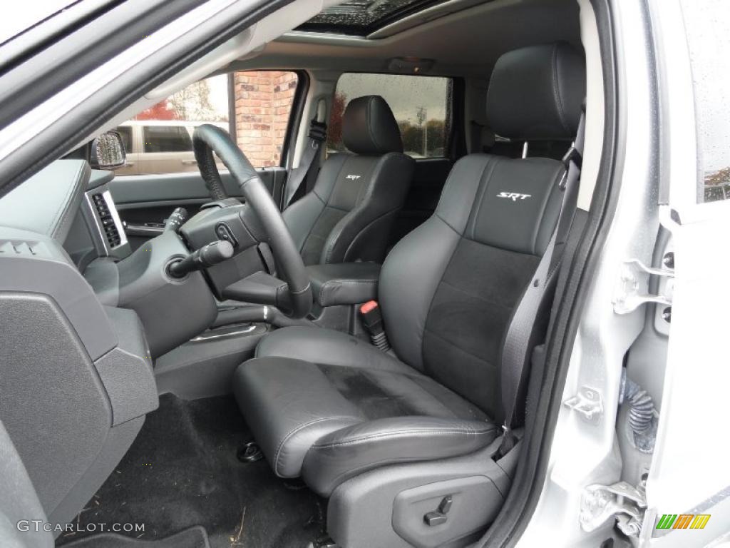Dark Slate Gray Interior 2010 Jeep Grand Cherokee SRT8 4x4 Photo #39392373