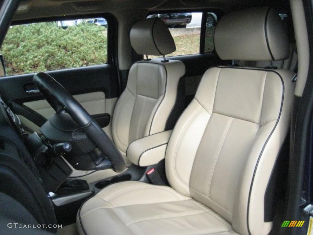 Light Cashmere/Ebony Interior 2007 Hummer H3 X Photo #39394563