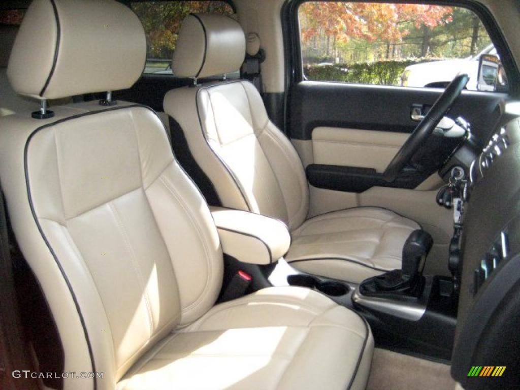 Light Cashmere/Ebony Interior 2007 Hummer H3 X Photo #39394577