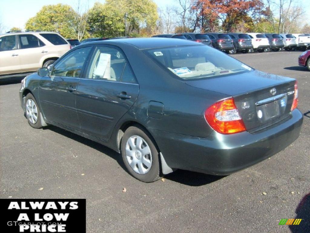 2004 Camry LE - Aspen Green Pearl / Taupe photo #3