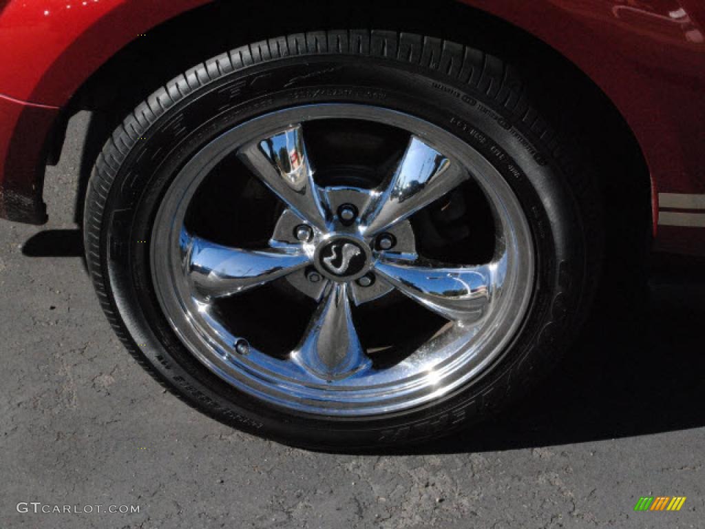 2005 Ford Mustang V6 Premium Convertible Wheel Photo #39395001