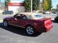 2005 Redfire Metallic Ford Mustang V6 Premium Convertible  photo #9