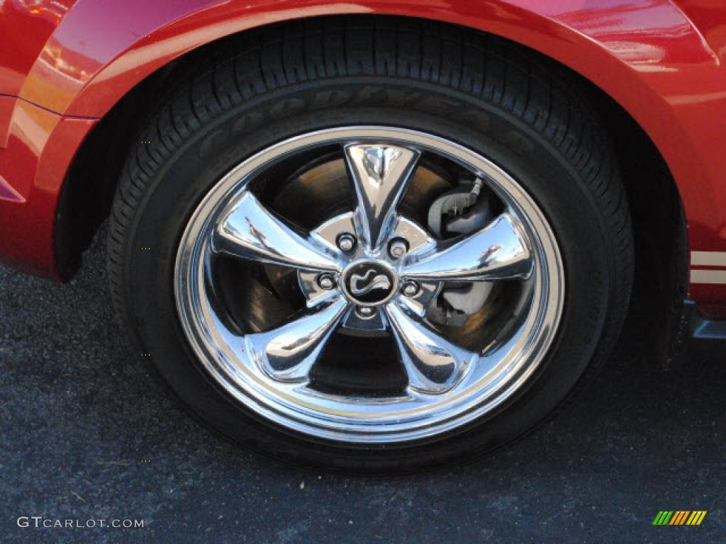 2005 Ford Mustang V6 Premium Convertible Wheel Photo #39395253