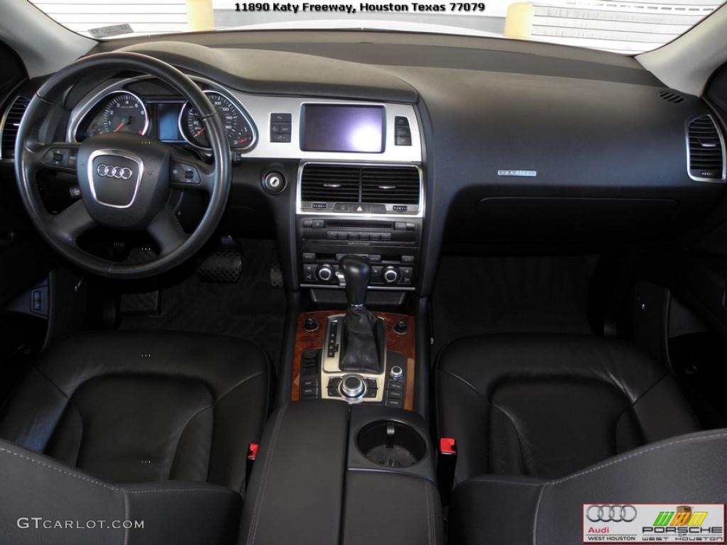 2008 Audi Q7 3.6 Premium quattro Black Dashboard Photo #39396481