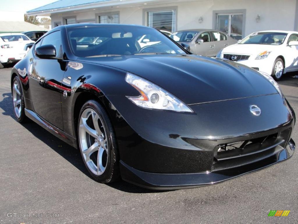 Magnetic Black 2009 Nissan 370Z NISMO Coupe Exterior Photo #39396561