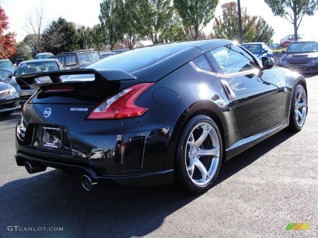 Magnetic Black 2009 Nissan 370Z NISMO Coupe Exterior Photo #39396645