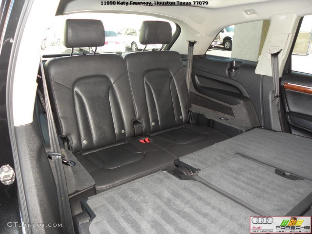 Black Interior 2008 Audi Q7 3.6 Premium quattro Photo #39396753