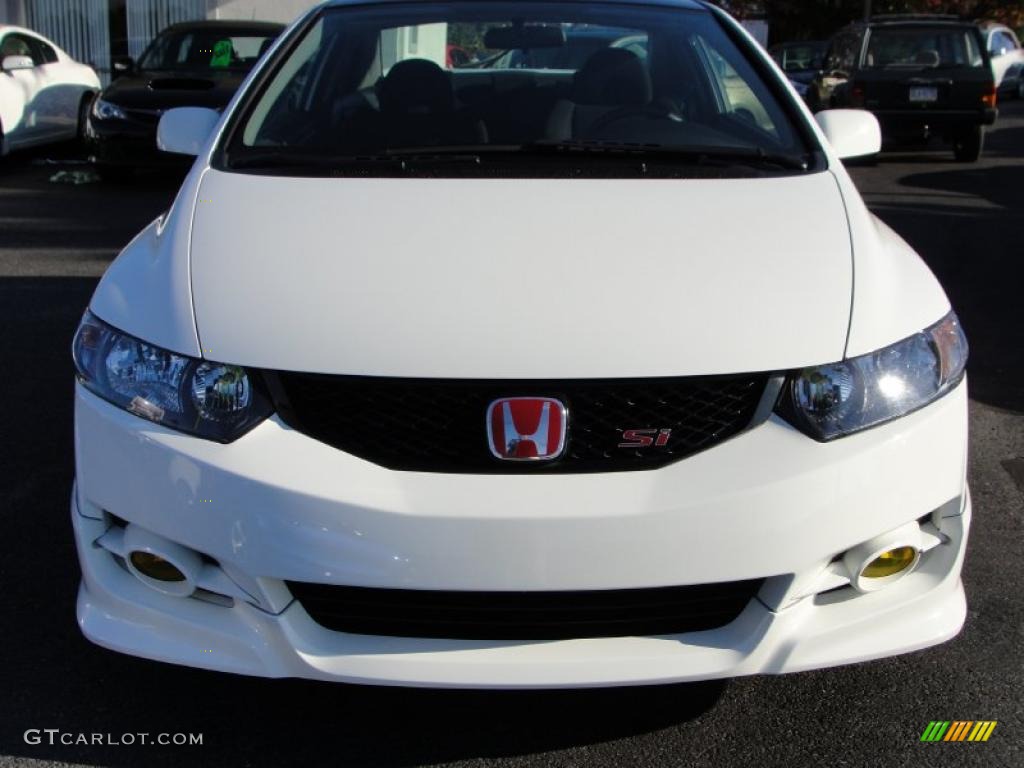 Taffeta White 2009 Honda Civic Si Coupe Exterior Photo #39396853