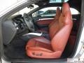 Tuscan Brown Silk Nappa Leather 2009 Audi S5 4.2 quattro Interior