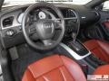 Tuscan Brown Silk Nappa Leather Prime Interior Photo for 2009 Audi S5 #39397013