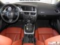 Tuscan Brown Silk Nappa Leather Prime Interior Photo for 2009 Audi S5 #39397101