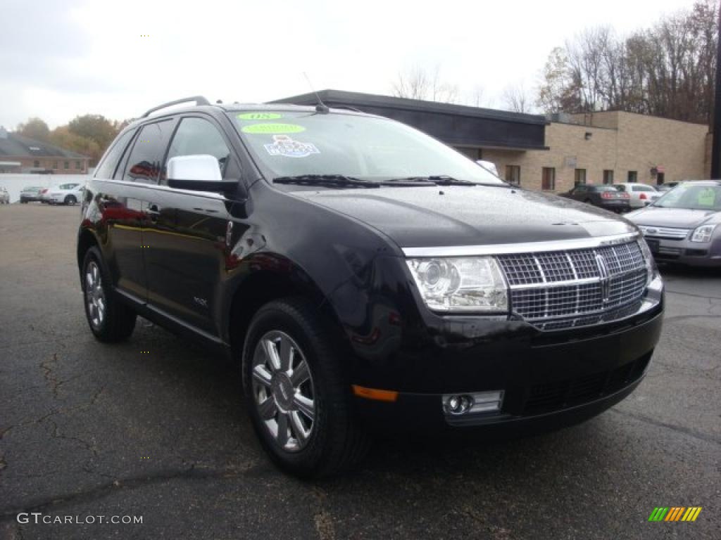 2008 MKX AWD - Black Clearcoat / Charcoal Black photo #5