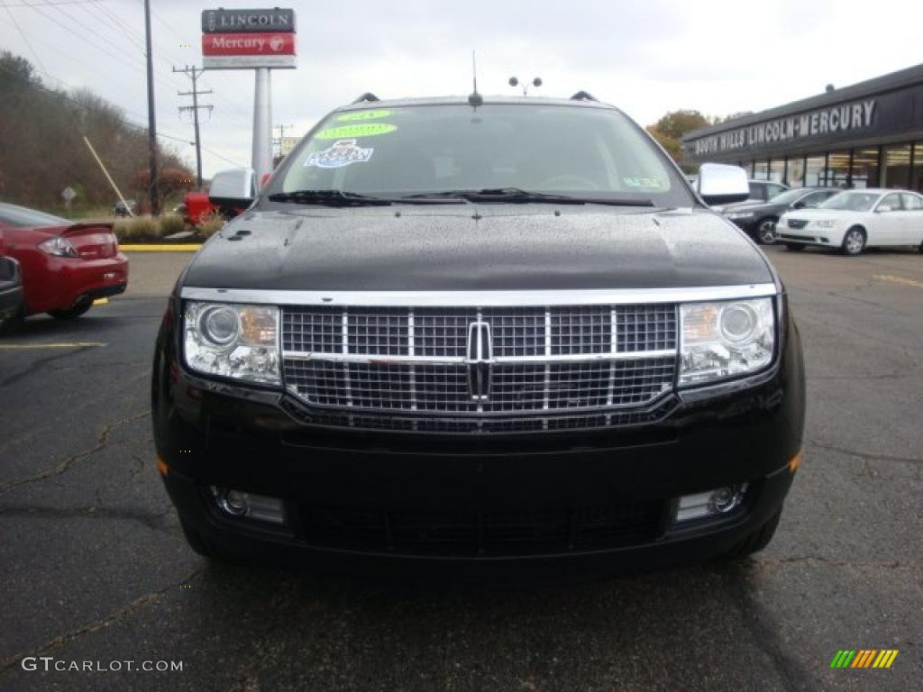 2008 MKX AWD - Black Clearcoat / Charcoal Black photo #6