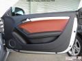 Tuscan Brown Silk Nappa Leather 2009 Audi S5 4.2 quattro Door Panel
