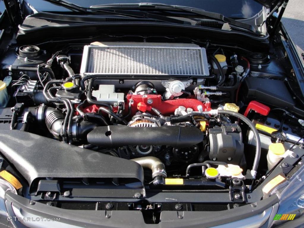 2008 Subaru Impreza WRX STi 2.5 Liter STi Turbocharged DOHC 16-Valve VVT Flat 4 Cylinder Engine Photo #39397373