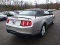 2010 Brilliant Silver Metallic Ford Mustang V6 Convertible  photo #4