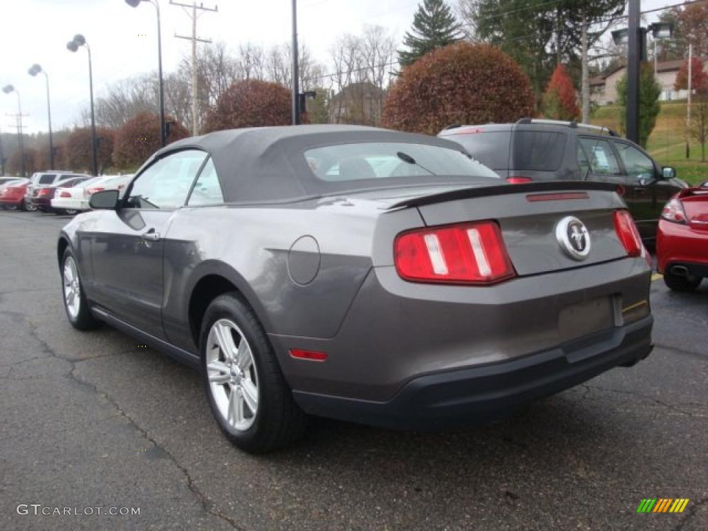 Sterling Grey Metallic 2010 Ford Mustang V6 Convertible Exterior Photo #39397813