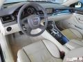 Cardamom Beige Prime Interior Photo for 2010 Audi A8 #39398901