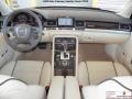 2010 Audi A8 Cardamom Beige Interior Prime Interior Photo