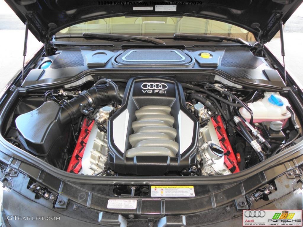 2010 Audi A8 L 4.2 quattro 4.2 Liter FSI DOHC 32-Valve VVT V8 Engine Photo #39399053