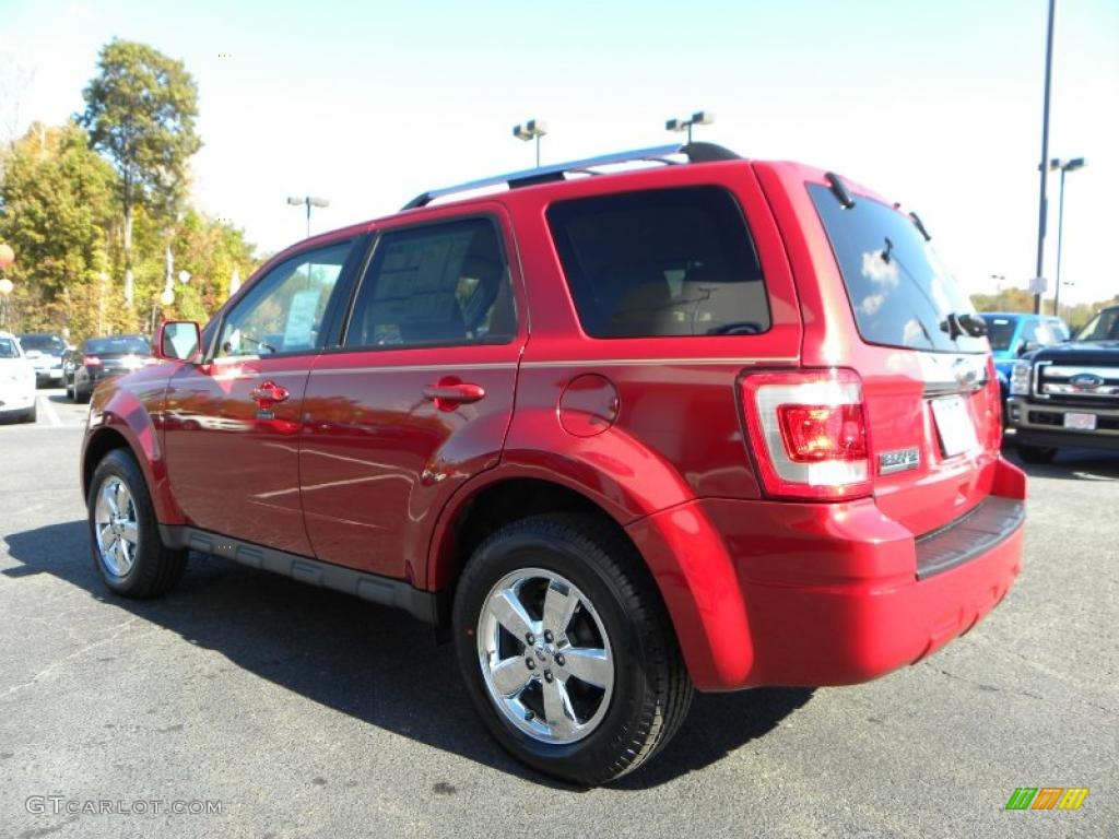 Sangria Red Metallic 2011 Ford Escape Limited Exterior Photo #39399801