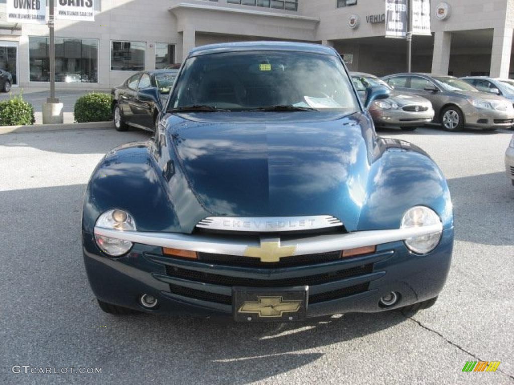 Aqua Blur Metallic 2005 Chevrolet SSR Standard SSR Model Exterior Photo #39399897