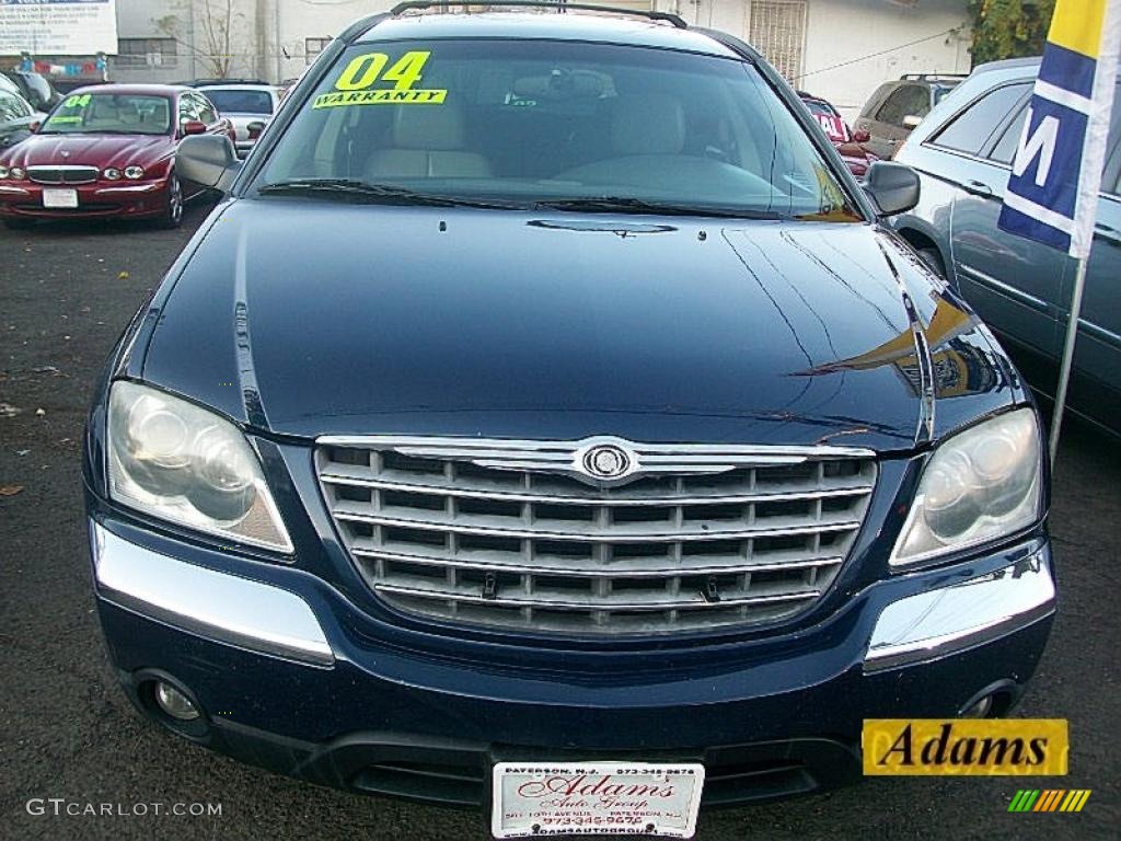 2004 Pacifica AWD - Midnight Blue Pearl / Light Taupe photo #5