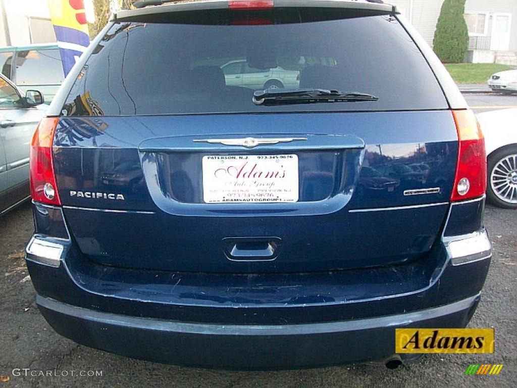 2004 Pacifica AWD - Midnight Blue Pearl / Light Taupe photo #7
