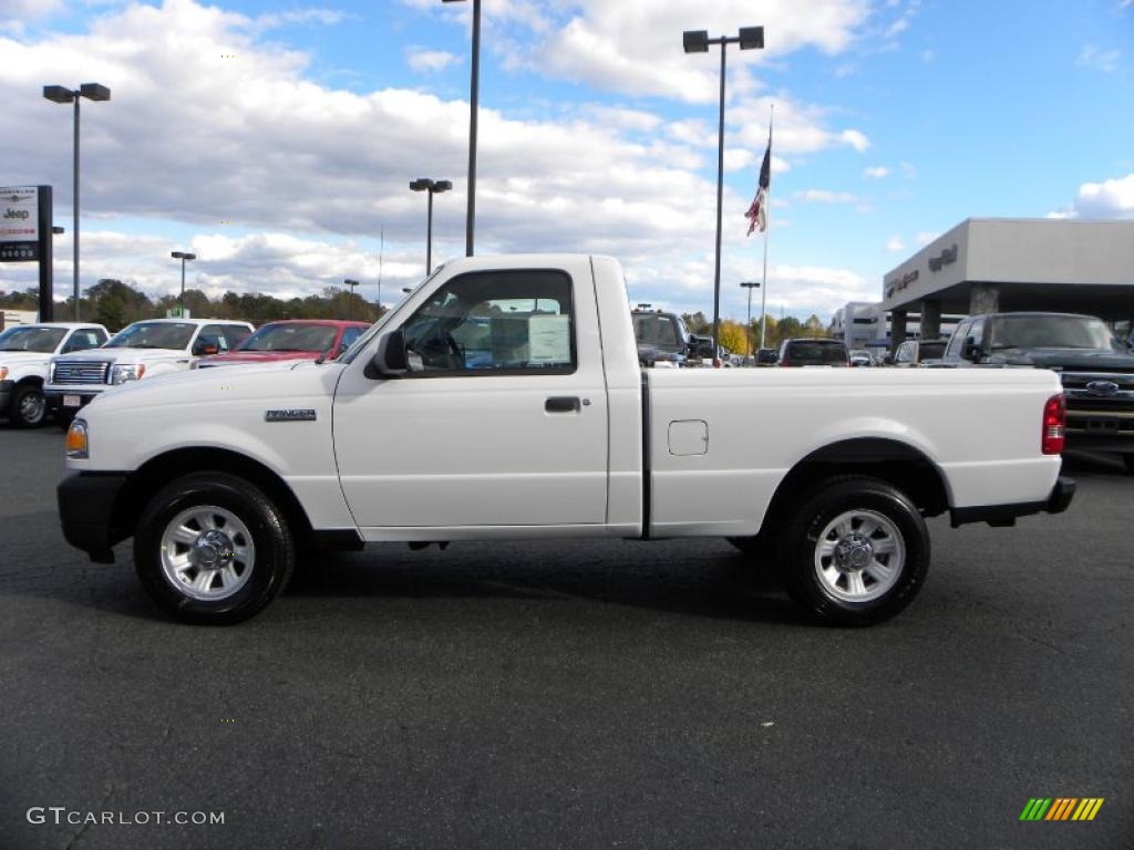 Oxford White 2011 Ford Ranger XL Regular Cab Exterior Photo #39400241