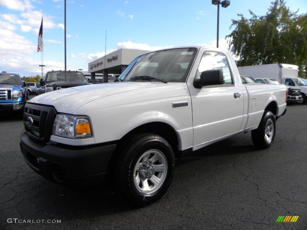 Oxford White 2011 Ford Ranger XL Regular Cab Exterior Photo #39400253