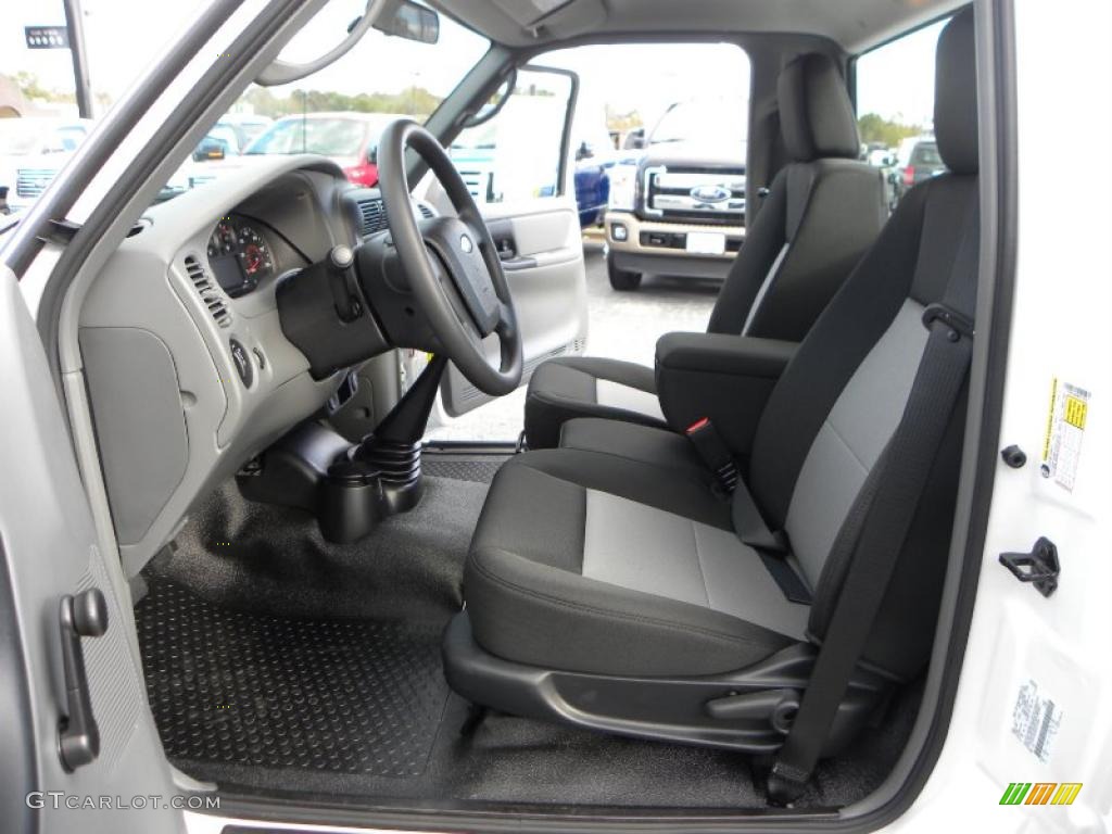 Medium Dark Flint Interior 2011 Ford Ranger XL Regular Cab Photo #39400297