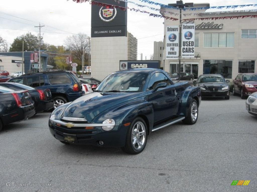 2005 SSR  - Aqua Blur Metallic / Ebony Black photo #32
