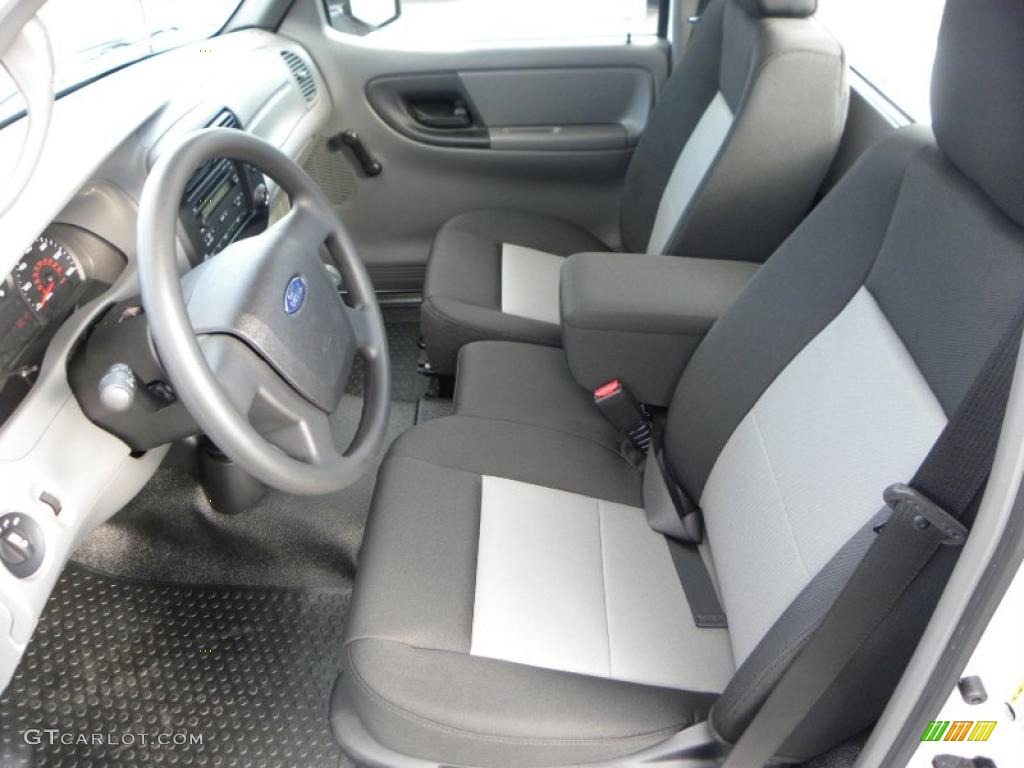Medium Dark Flint Interior 2011 Ford Ranger XL Regular Cab Photo #39400381