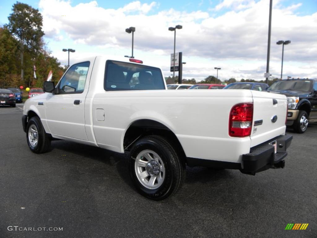 Oxford White 2011 Ford Ranger XL Regular Cab Exterior Photo #39400433