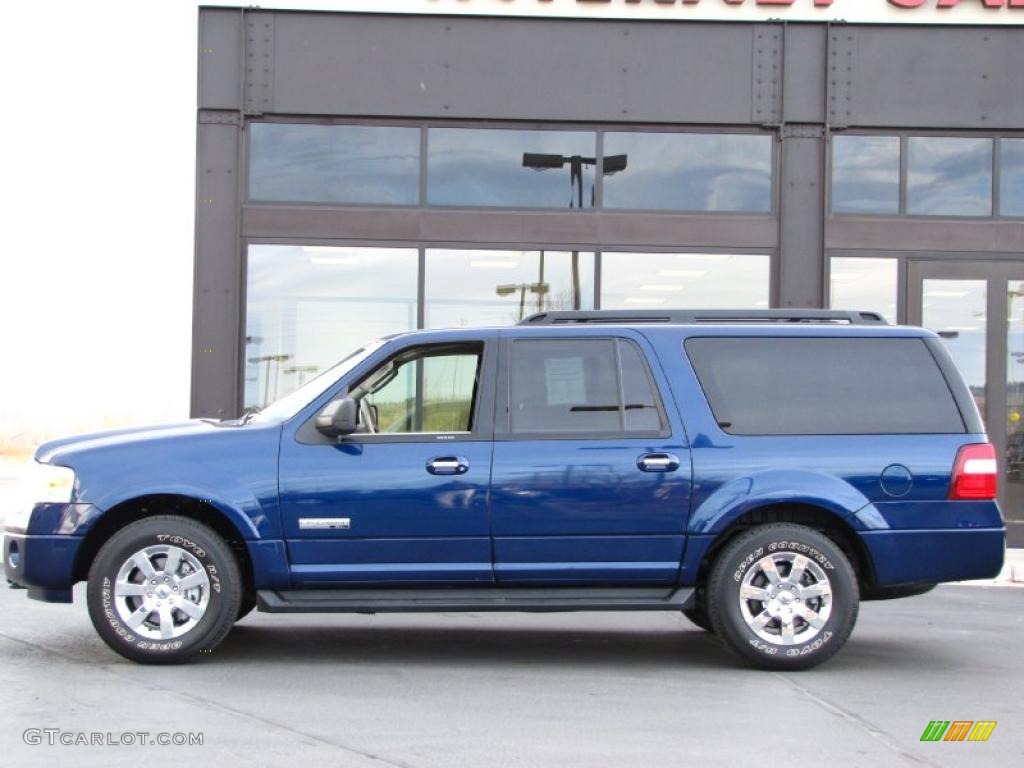 Dark Blue Pearl Metallic 2008 Ford Expedition EL XLT 4x4 Exterior Photo #39400473