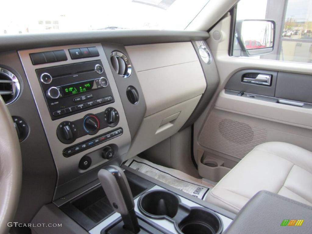 Stone Interior 2008 Ford Expedition EL XLT 4x4 Photo #39400554