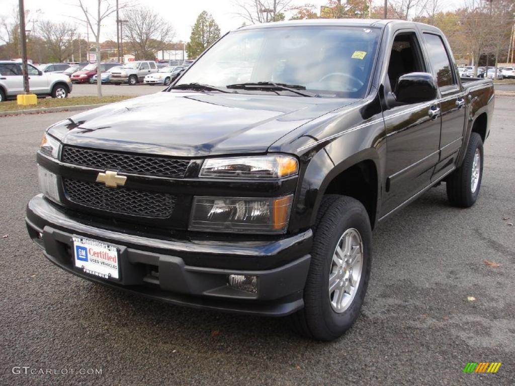 2010 Colorado LT Crew Cab 4x4 - Black / Ebony photo #1