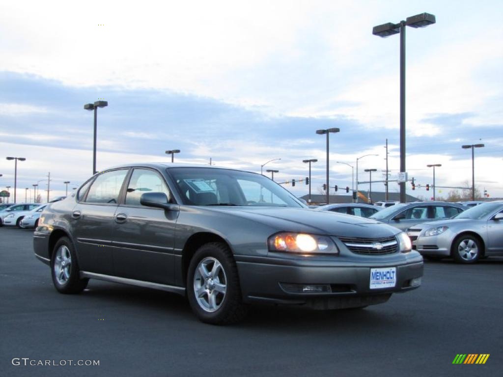 2005 Impala LS - Medium Gray Metallic / Medium Gray photo #10