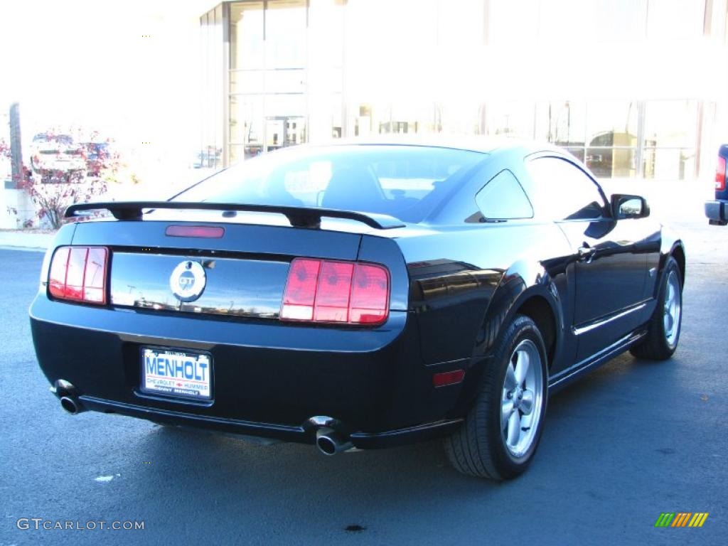 Black 2008 Ford Mustang GT Deluxe Coupe Exterior Photo #39401137