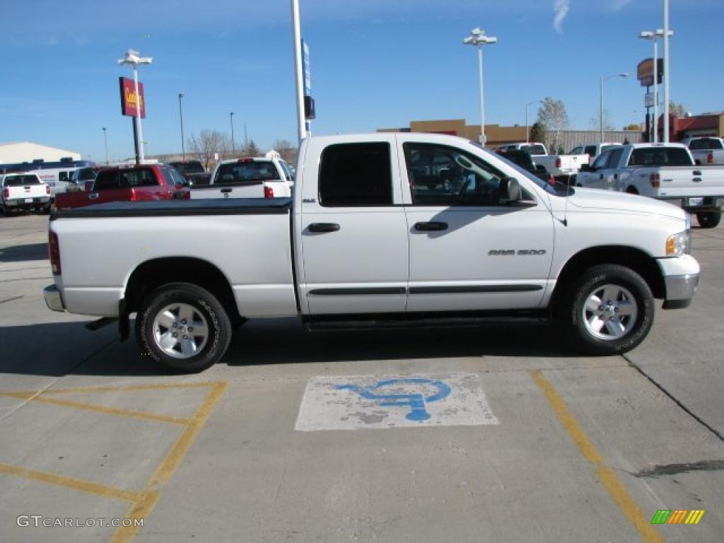 Bright White 2002 Dodge Ram 1500 SLT Quad Cab 4x4 Exterior Photo #39402665