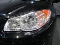 2009 Black Pearl Hyundai Elantra GLS Sedan  photo #4