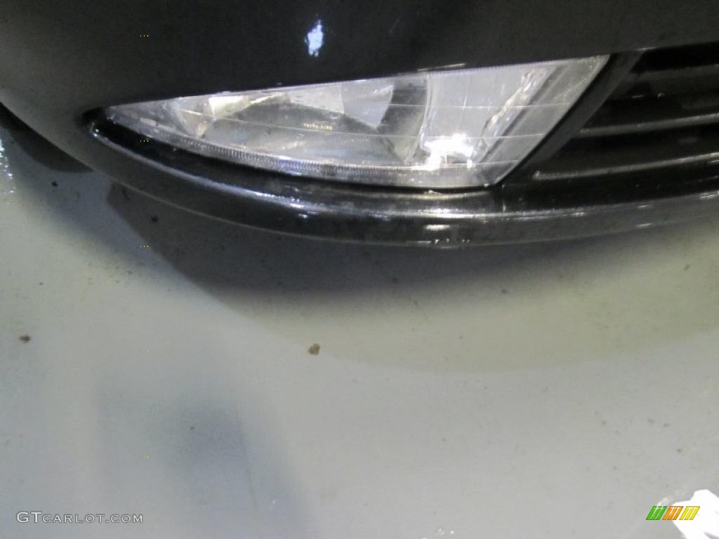 2009 Elantra GLS Sedan - Black Pearl / Gray photo #7