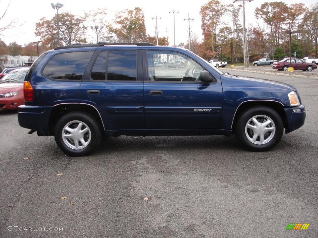 Indigo Blue Metallic 2004 GMC Envoy SLE 4x4 Exterior Photo #39402737