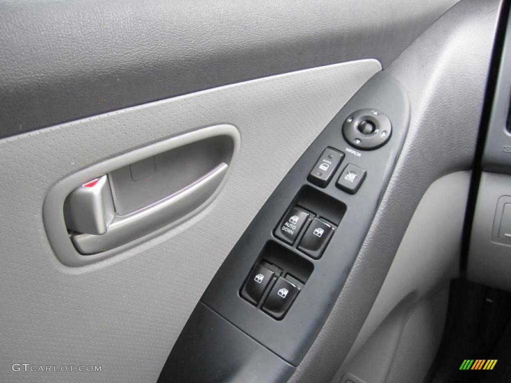 2009 Elantra GLS Sedan - Black Pearl / Gray photo #23