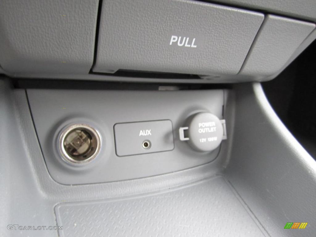 2009 Elantra GLS Sedan - Black Pearl / Gray photo #28