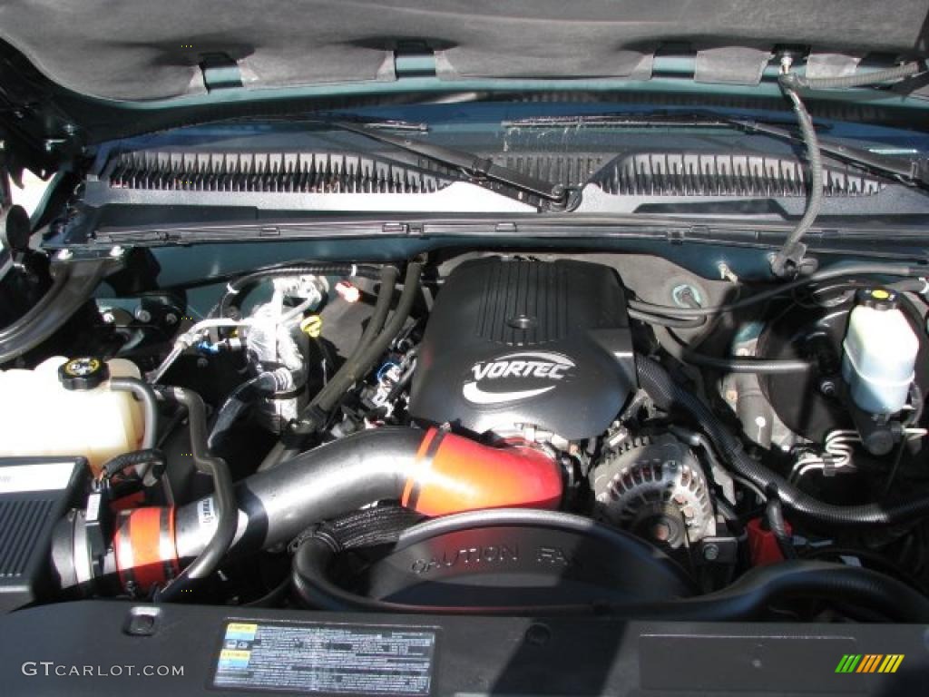 2002 Chevrolet Silverado 1500 LS Extended Cab 4x4 5.3 Liter OHV 16 Valve Vortec V8 Engine Photo #39403337