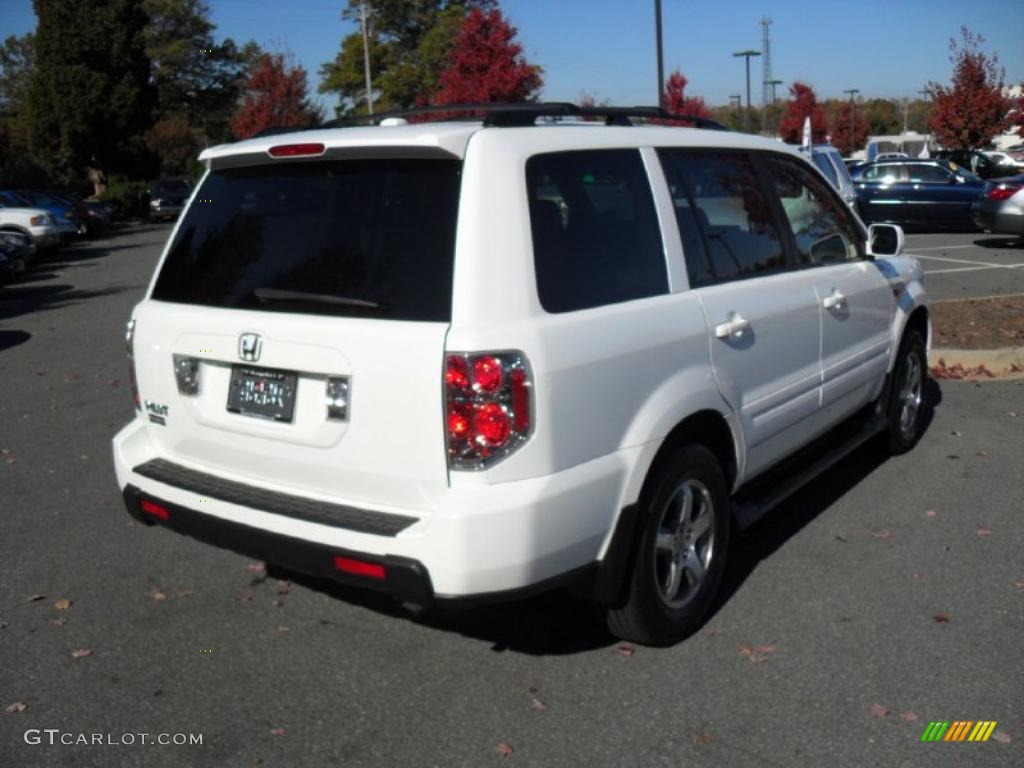 Taffeta White 2007 Honda Pilot EX-L Exterior Photo #39403405
