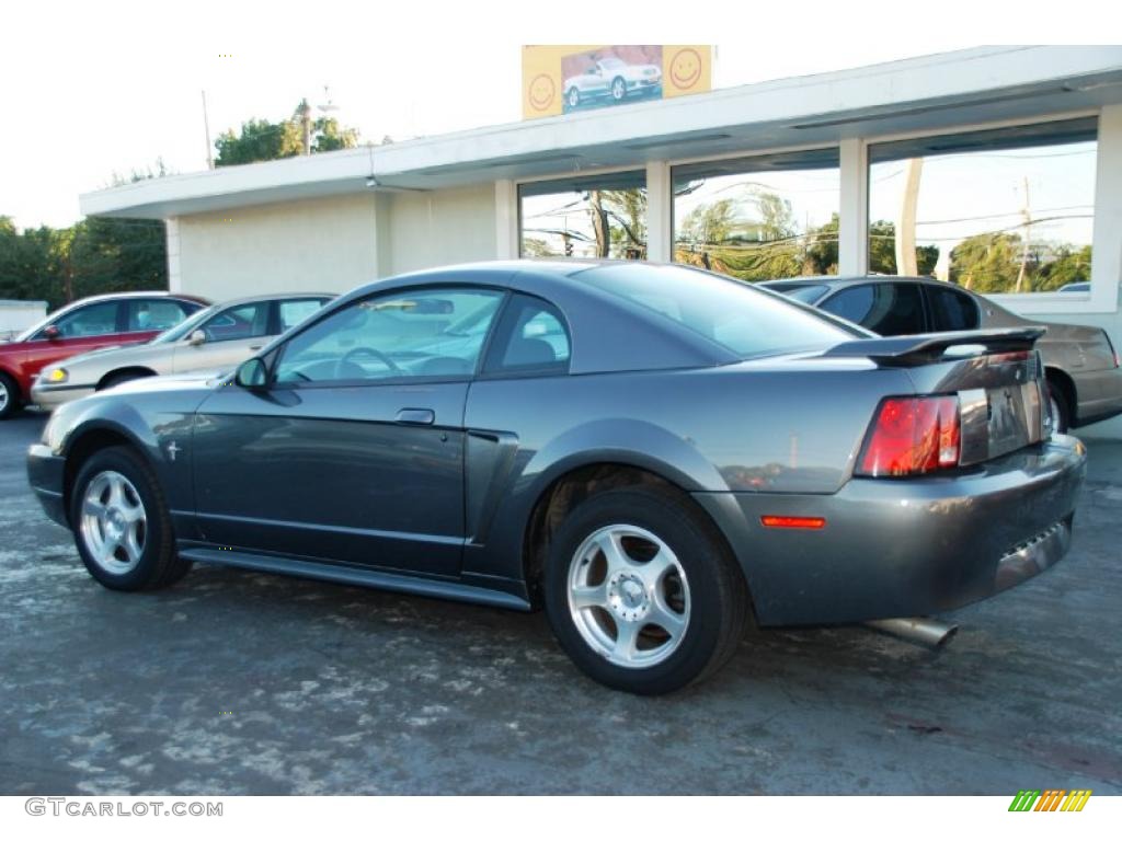 2003 Mustang V6 Coupe - Dark Shadow Grey Metallic / Medium Graphite photo #11