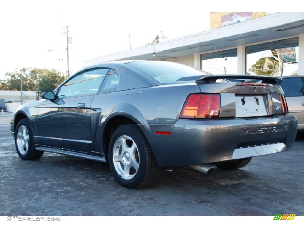 2003 Mustang V6 Coupe - Dark Shadow Grey Metallic / Medium Graphite photo #12